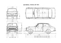 Datsun 1000 Blueprints (B10, VB10, B20)